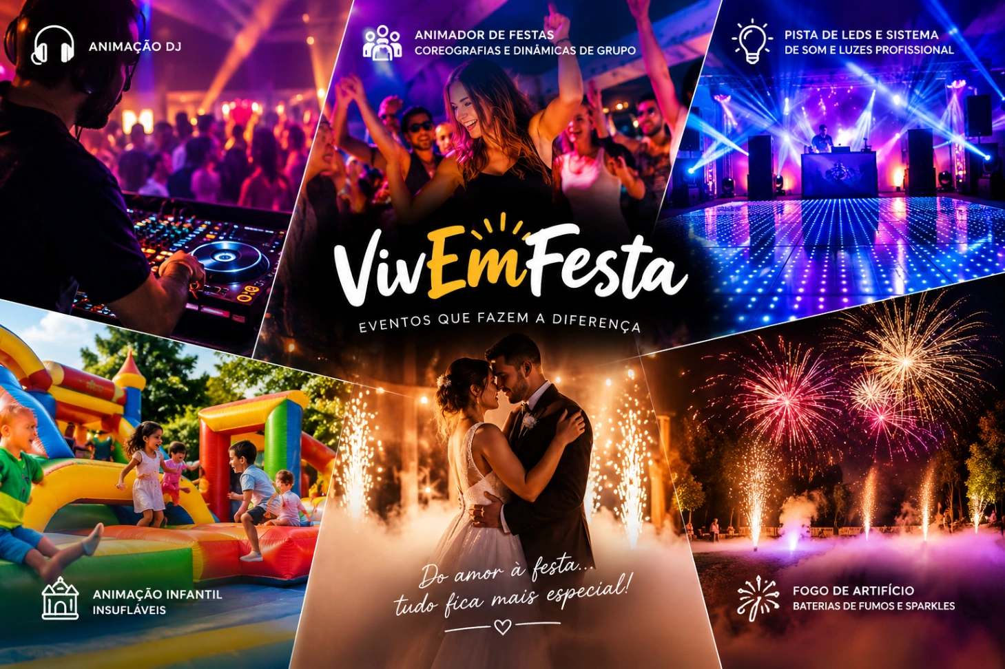 VivEmFesta - Soluções para a sua Festa - Música, Bandas e DJs