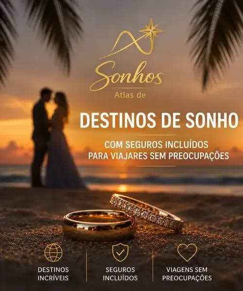 Atlas de sonhos Viagens de Lua de Mel e Romanticss