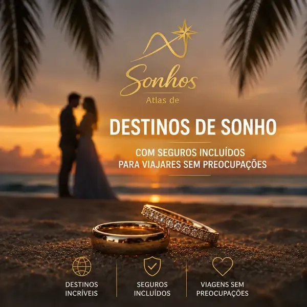 Atlas de sonhos Viagens de Lua de Mel e Romanticss